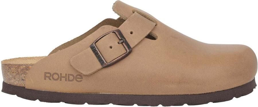 Rohde Alba dames slof beige