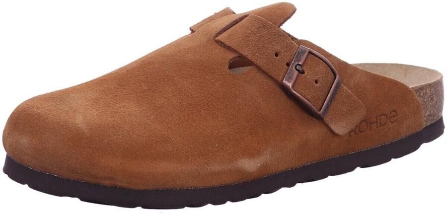 Rohde Pantoffels Alba Slippers pantoffels met lichte loopzool in wijdte G