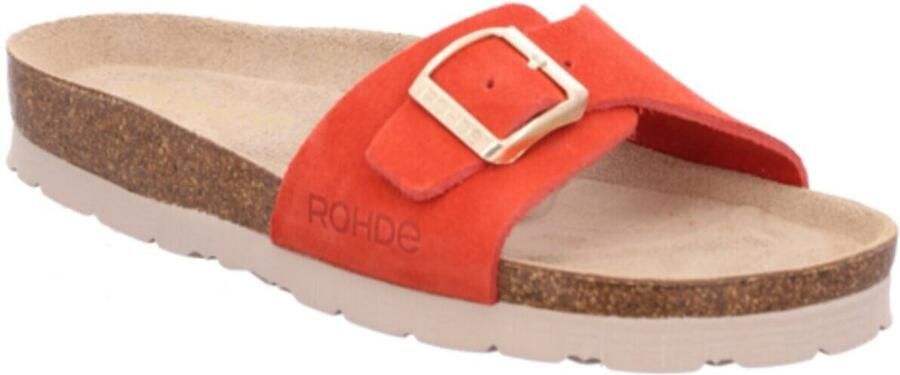 Rohde Slippers sleehak zomerschoenen slippers met voorgevormd soft voetbed - Foto 3