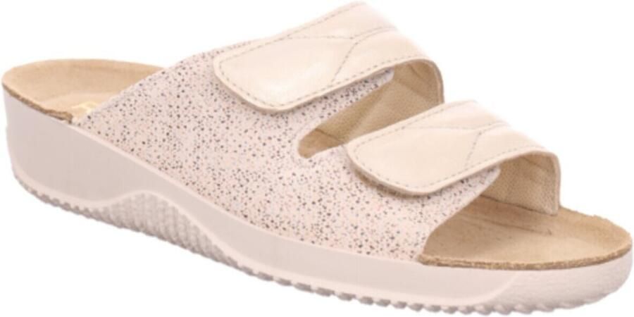 Rohde 1952 02 Slippers Wit Beige Leer Dames Beige Wit - Foto 2