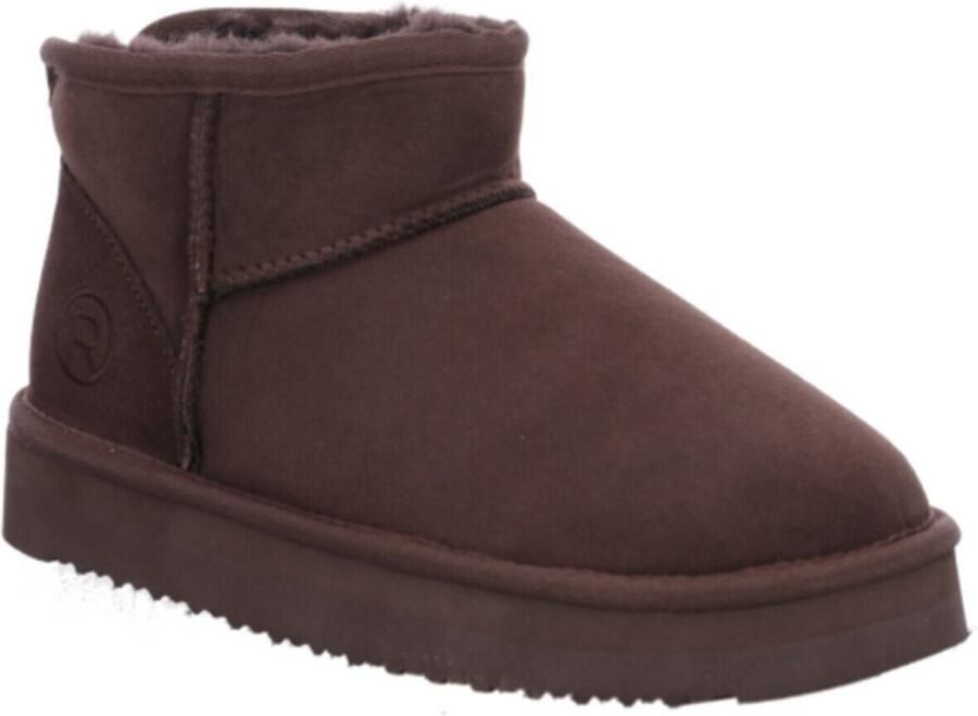 Rohde Huggys Dames Pantoffel Laars Gevoerd 7084-72 Mocca - Foto 2