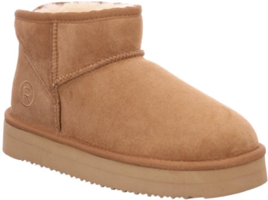 Rohde Huggys Dames Pantoffel Gevoerd 7084-76 Cognac - Foto 2