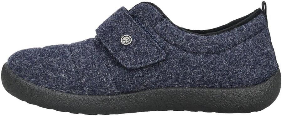 Rohde Shoes Rohde 2007 56 Pantoffels Sloffen Blauw Vilt Dames Blauw - Foto 3