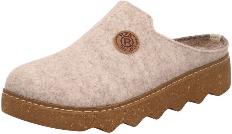 Rohde Pantoffels Foggia Pantoffel slof clog huis-slipper met profielzool - Foto 10