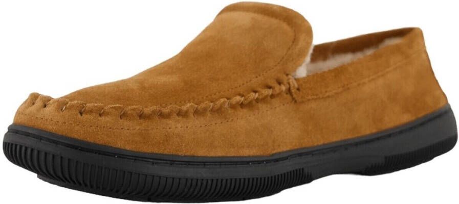 Rohde Pantoffel Heren Dichte Pantoffel Bruin Gevoerd 7136 - Foto 2