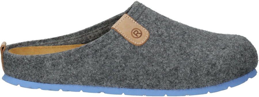 Rohde Pantoffels NAPOLI-H clog pantoffel homeslipper met uitneembare binnenzool
