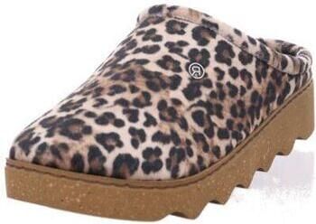 Rohde Dames Pantoffel Muil 6102-18 Panterprint - Foto 16
