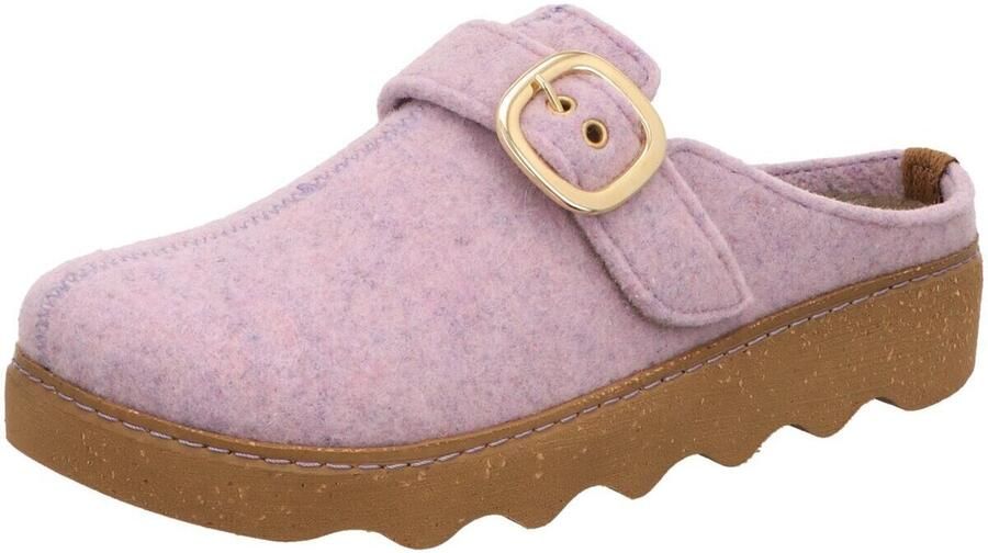 Rohde Foggia vilten klompen dames pantoffels muiltjes 6117 58 Violett - Foto 2