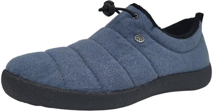 Rohde Blauwe Gesloten Dames Pantoffels Blauw