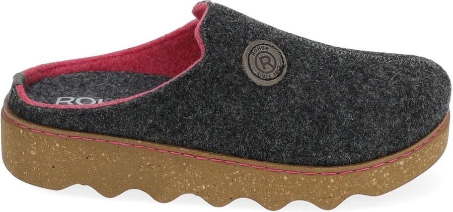 Rohde Pantoffels Foggia Pantoffel slof clog huis-slipper met profielzool - Foto 14