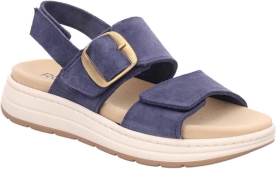 Rohde 5696 56 Sandalen Blauw Suede Dames Blauw - Foto 2