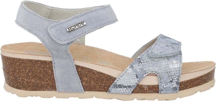 Rohde Elba dames sandaal blauw