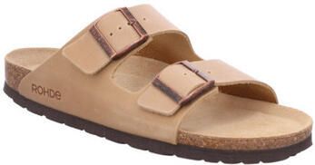 Rohde Slippers Leder Natur - Foto 2