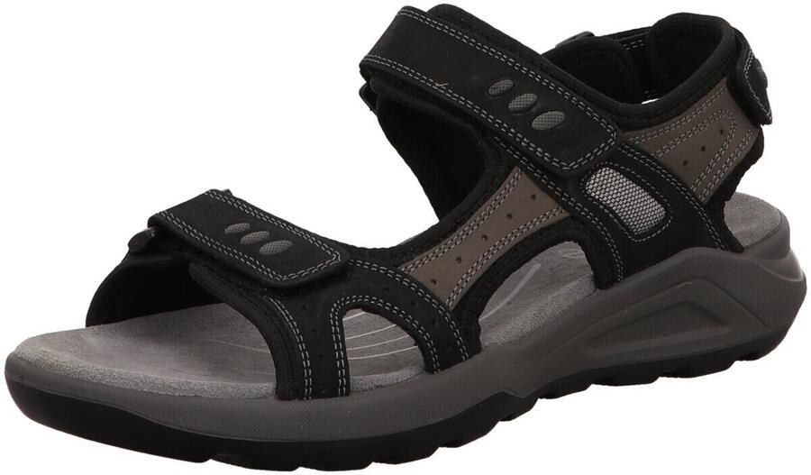 Rohde 5940 90 Sandalen Zwart Nubuck Heren Zwart - Foto 2