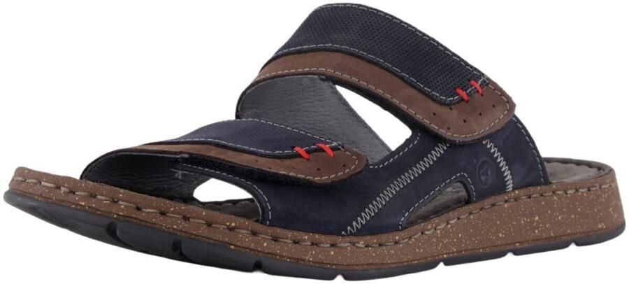 Rohde Zwarte heren pantoffels Tesero Black Heren - Foto 4