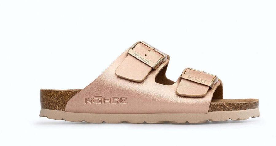 Rohde Slippers Alba Zomerschoen huisschoen strandschoen slippers met gespsluitingen - Foto 6