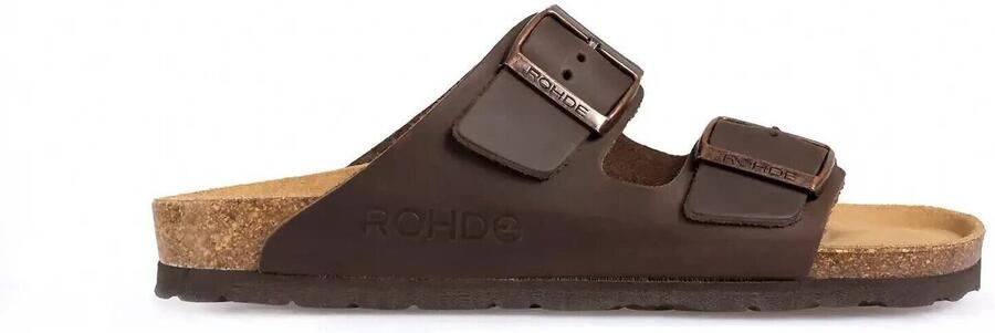 Rohde Bruine damessandaal met twee banden - Foto 2