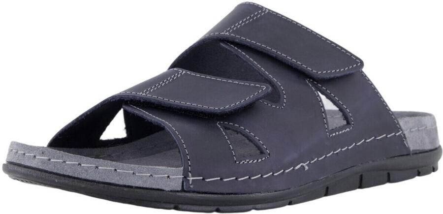 Rohde Blauw Leren Heren Sandalen - Foto 3