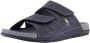 Rohde Blauw Leren Heren Sandalen - Thumbnail 2