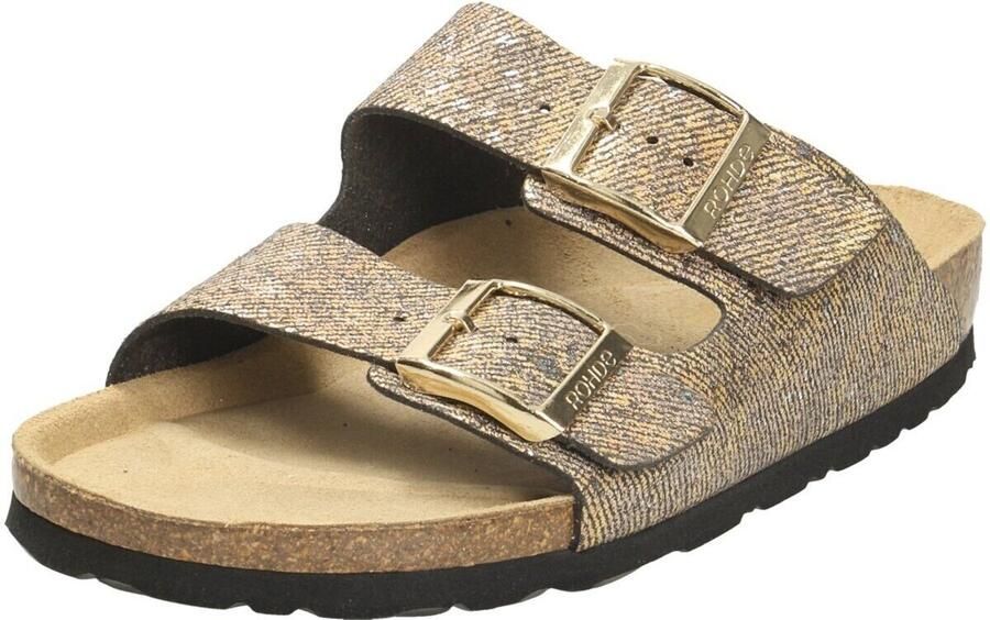 Rohde Dames Slipper 5641-83 Naturel Grijs - Foto 2