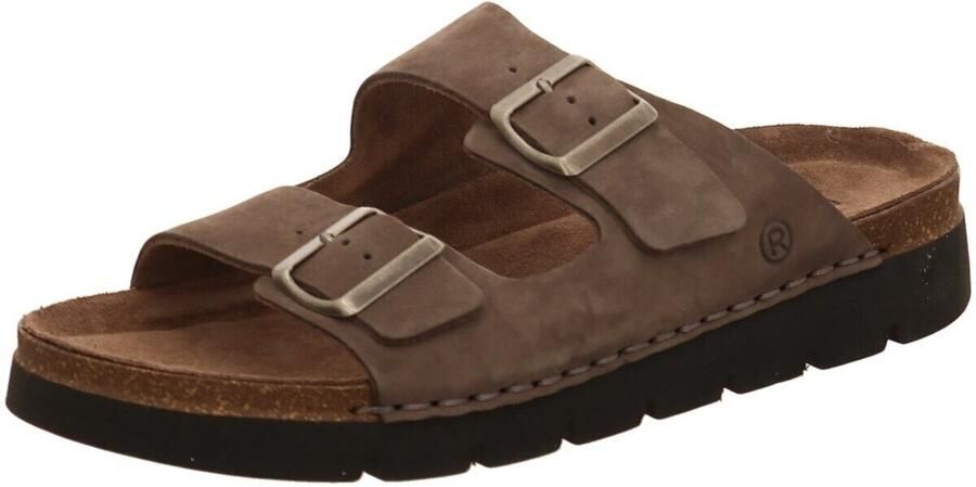 Rohde 6703 71 Slippers Bruin Nubuck Heren Bruin - Foto 2