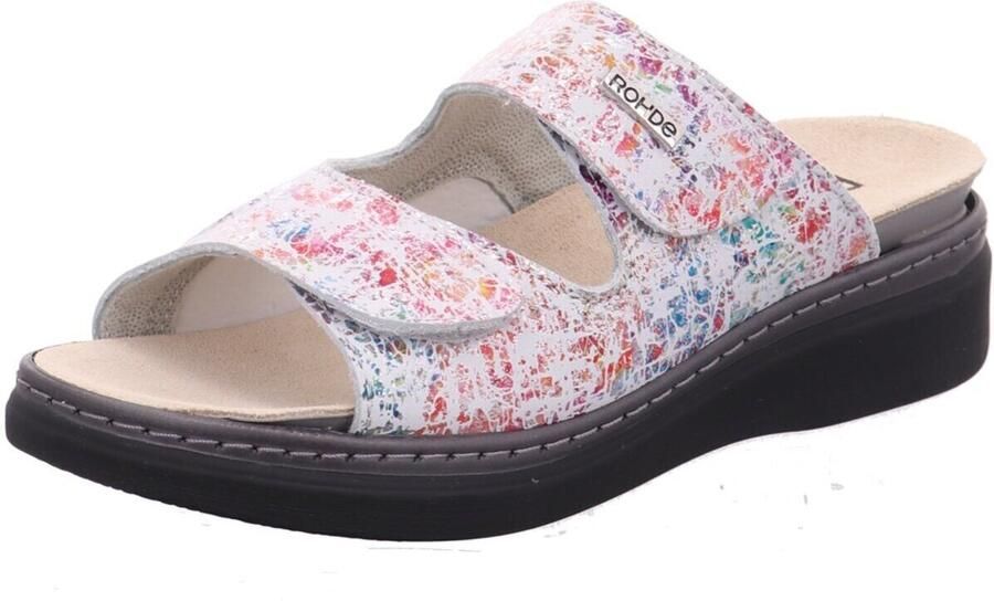 Rohde Slippers 5224 Quarz Multicolor Verwisselbaar Voetbed - Foto 2