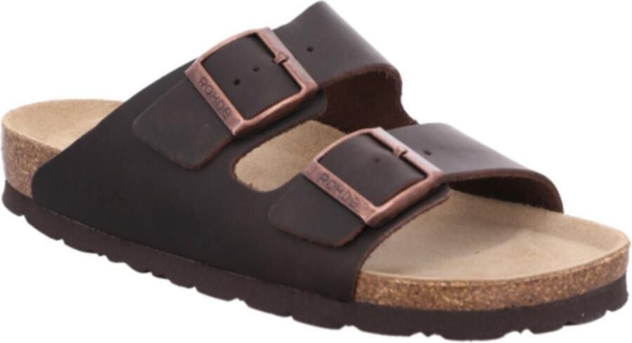 Rohde Moca Leder Slippers Tweeband - Foto 2