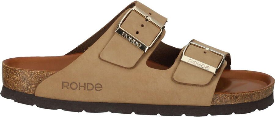 Rohde Slippers Alba sleehak zomerschoenen pantoffels met twee gespsluitingen - Foto 5