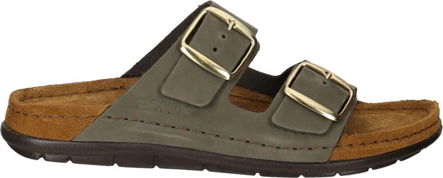 Rohde damespantoffel EASYS N°42 pantoffelklompen 5865 Olive - Foto 5