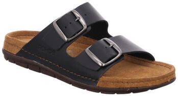Rohde 5865 90 Rodigo Black-slippers-slippers -lederen slippers - Foto 1