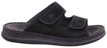 Rohde Slipper Heren Leder Zwart Klittenband 6241 - Foto 5
