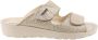 Rohde Beige Leren Slippers Beige - Thumbnail 13