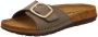 Rohde 5875 61 Olive-slippers-voetbed slippers- slippers - Thumbnail 2