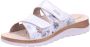 Rohde Slippers Baviera sleehak zomerschoen pantoffels met logo-embleem - Thumbnail 3