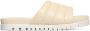 Rohde Leren Comfort Slide Sandaal Beige Dames - Thumbnail 8