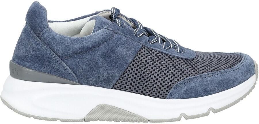 Gabor Rollingsoft Sneakers blauw Suéde - Foto 2