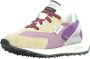 RUN OF Multicolor Leren Sneakers met Unieke Zolen Multicolor Dames - Thumbnail 3