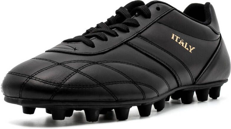Ryal Italië Fg Mg Zwarte Voetbalschoenen Sportwear Volwassen - Foto 2