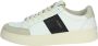 Saint Sneakers Witte zwarte leren sneakers White Heren - Thumbnail 2