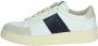 Saint Sneakers Witte Leren Sneakers met Geperforeerde Neus White Heren - Thumbnail 2