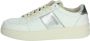 Saint Sneakers Witte Leren Sneakers met Geperforeerde Neus White Dames - Thumbnail 2