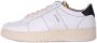 Saint Sneakers Witte Leren Sneakers met Zijlogo White Heren - Thumbnail 8
