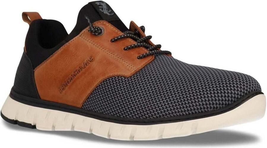SALAMANDER Sneakers laag bruin grijs zwart