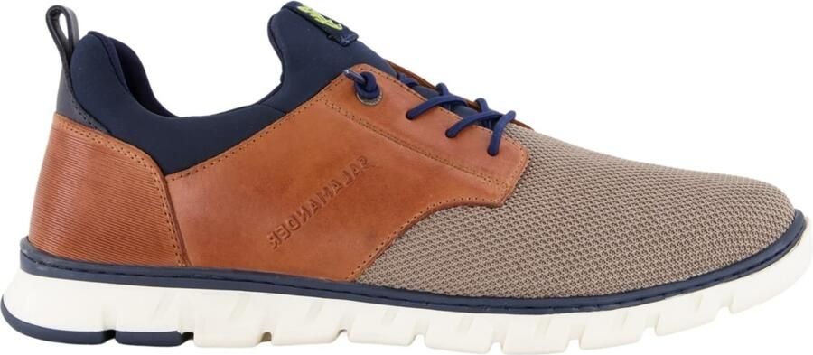 SALAMANDER Sneakers laag donkerbeige donkerblauw cognac - Foto 8