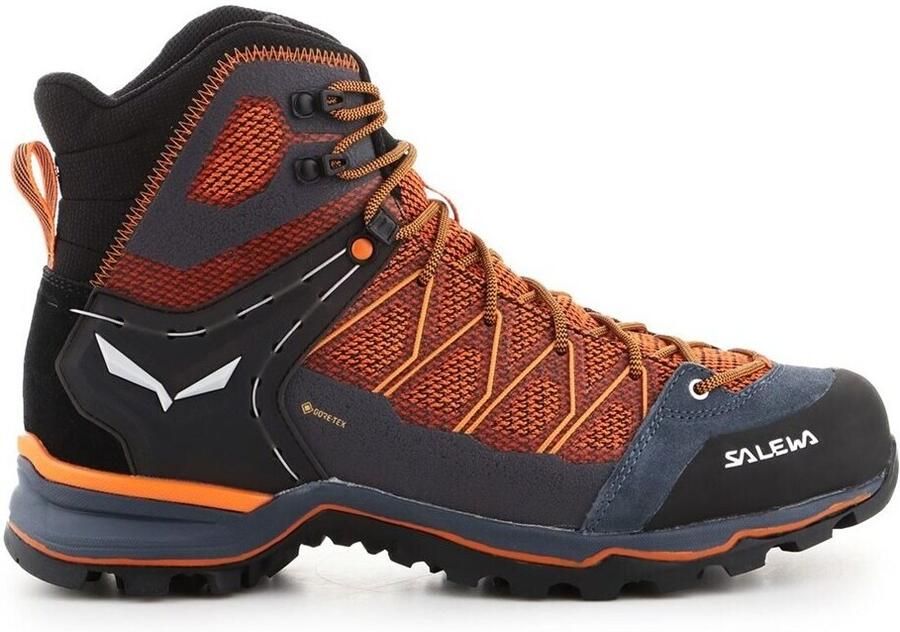Salewa Mtn Trainer Lite Mid Goretex Bergschoenen Oranje Blauw 1 2 Man - Foto 3