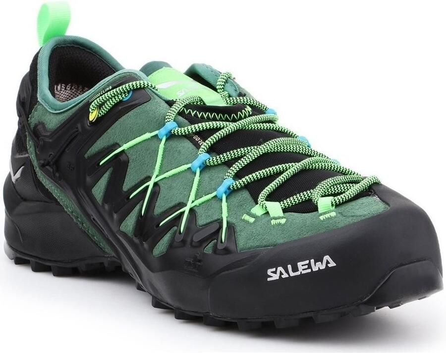 Salewa Wildfire Edge GTX Approachschoenen zwart groen