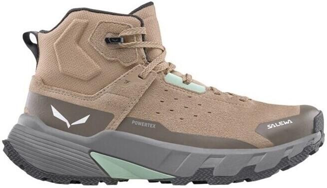 Salewa Women's Pedroc 2 Leather Mid PTX Wandelschoenen beige - Foto 2