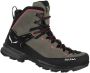 Salewa Women's Mountain Trainer 2 Mid GTX Wandelschoenen zwart bruin - Thumbnail 1