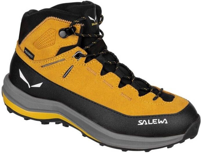 Salewa Kid's MTN Trainer 2 Mid PTX Wandelschoenen zwart