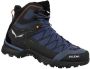 Salewa MS Mountain Trainer Lite Mid GTX Wandelschoenen zwart blauw - Thumbnail 1
